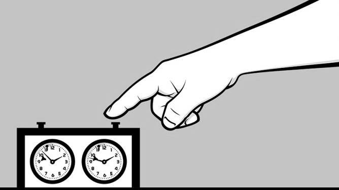 Aide pour bien gerer le temps dans le jeu d'échecs