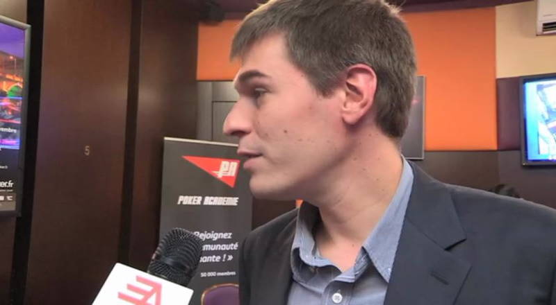 Eloi Relange joueur de poker et échecs