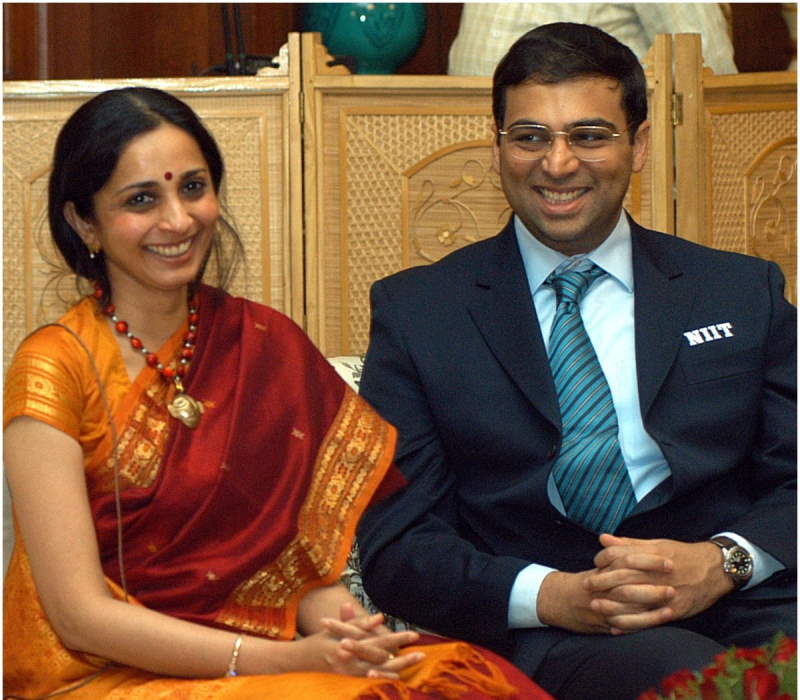 Viswanathan Anand, premier champion et stars des échecs en Inde